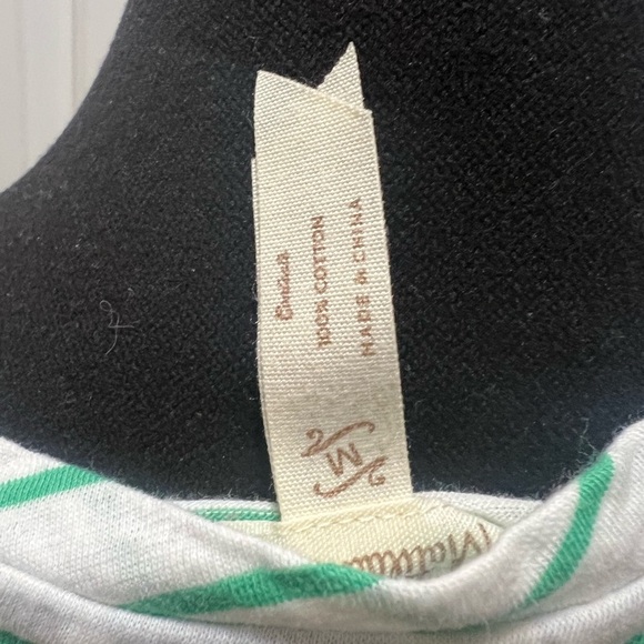 Matilda Jane Green Striped Women's Top Tunic Size Medium - Picture 4 of 5